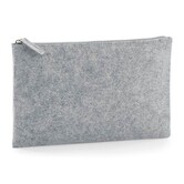 Felt Accessory Pouch - Grey Melange (one size)