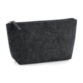Felt Accessory Bag - Charcoal Melange