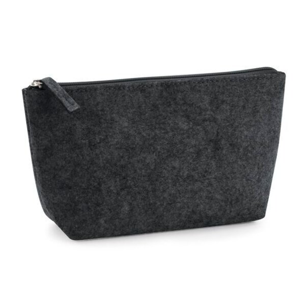 Bagbase | Felt Accessory Bag - Charcoal Melange