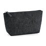 Felt Accessory Bag - Charcoal Melange