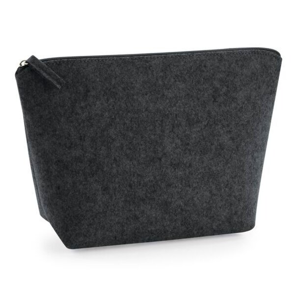 Bagbase | Felt Accessory Bag - Charcoal Melange
