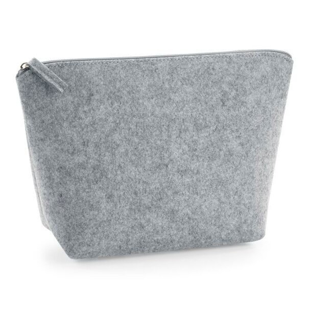 Bagbase | Felt Accessory Bag - Grey Melange
