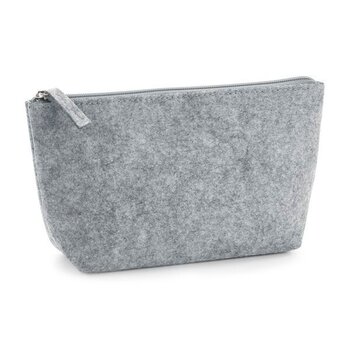 Bagbase | Felt Accessory Bag - Grey Melange