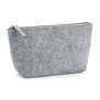 Felt Accessory Bag - Grey Melange
