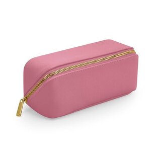 Boutique Open Flat Mini Accessory Case - Dusky Pink