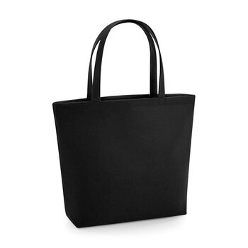 Bagbase | Felt Shopper - Black