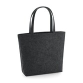 Felt Shopper - Charcoal Melange