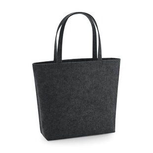 Felt Shopper - Charcoal Melange