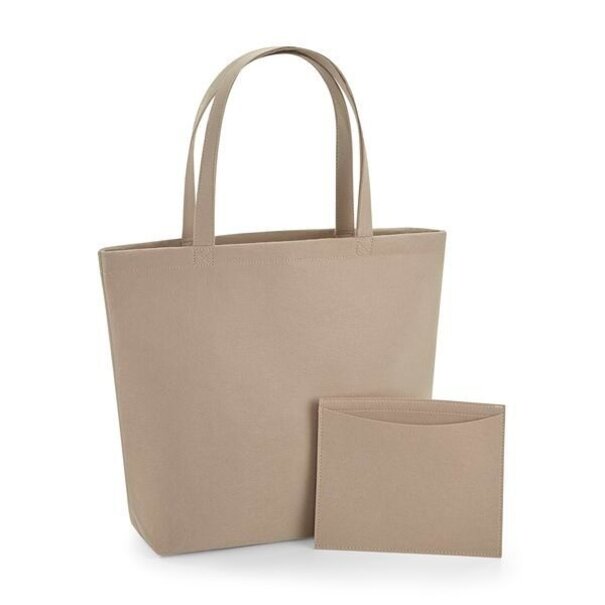 Bagbase | Felt Shopper - Sand