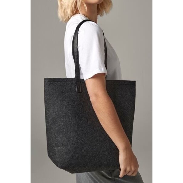 Bagbase | Felt Shopper premium - Charcoal