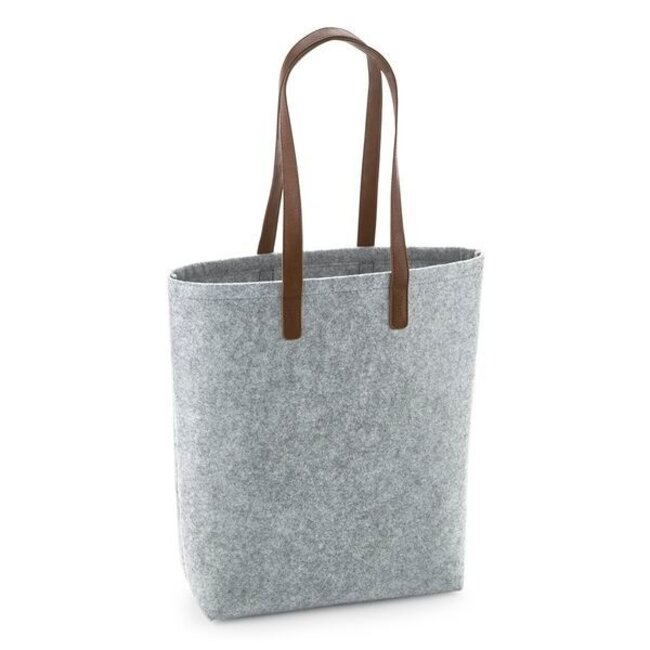 Felt Shopper premium - Grey Melange
