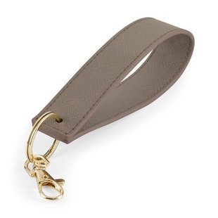 Boutique Wristlet Keyring - Taupe