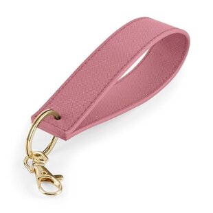 Boutique Wristlet Keyring - Dusty Pink