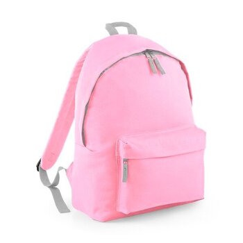 Bagbase | Junior Fashion Rugzak - Classic Pink/Light Grey