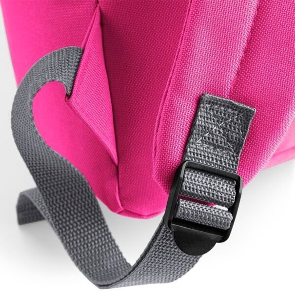Bagbase | Junior Fashion Rugzak - Fuchsia/Graphite Grey