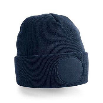 Beechfield | Circular Patch Beanie - French Navy