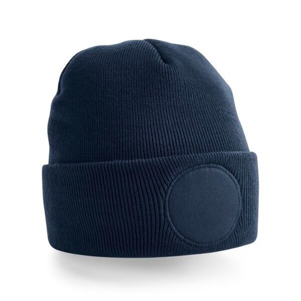 Beechfield | Circular Patch Beanie - French Navy
