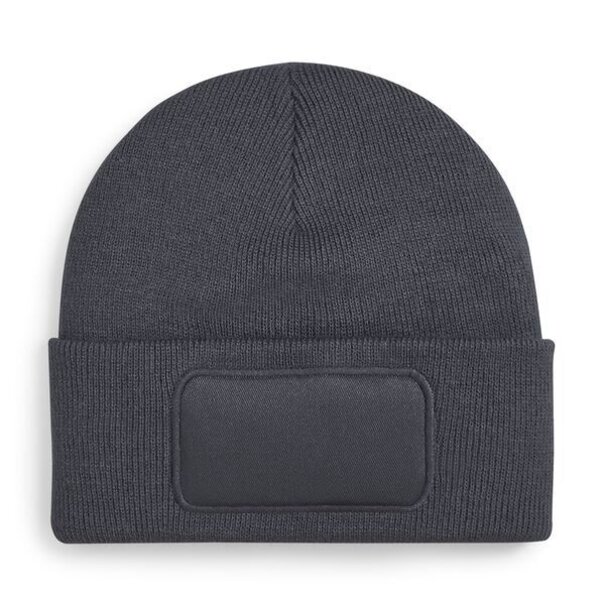 Beechfield | Original Patch Beanie - Graphite Grey