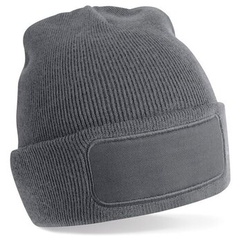 Beechfield | Original Patch Beanie - Graphite Grey