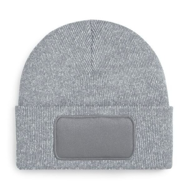 Beechfield | Original Patch Beanie - Heather Grey
