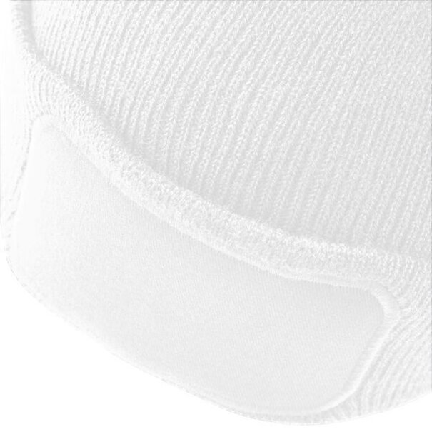 Beechfield | Original Patch Beanie - White