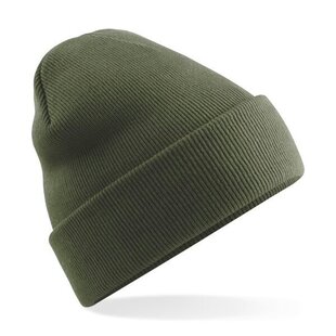 Original Cuffed Beanie - Olive Green