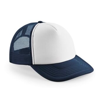 Beechfield | Vintage Trucker Cap - Deep Navy & White