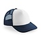 Beechfield | Vintage Trucker Cap - Deep Navy & White