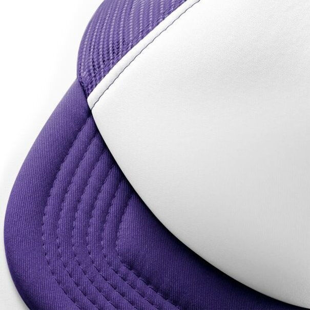 Beechfield | Vintage Trucker Cap - Purple & White