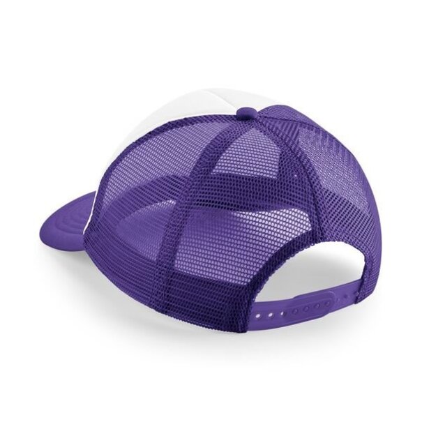 Beechfield | Vintage Trucker Cap - Purple & White
