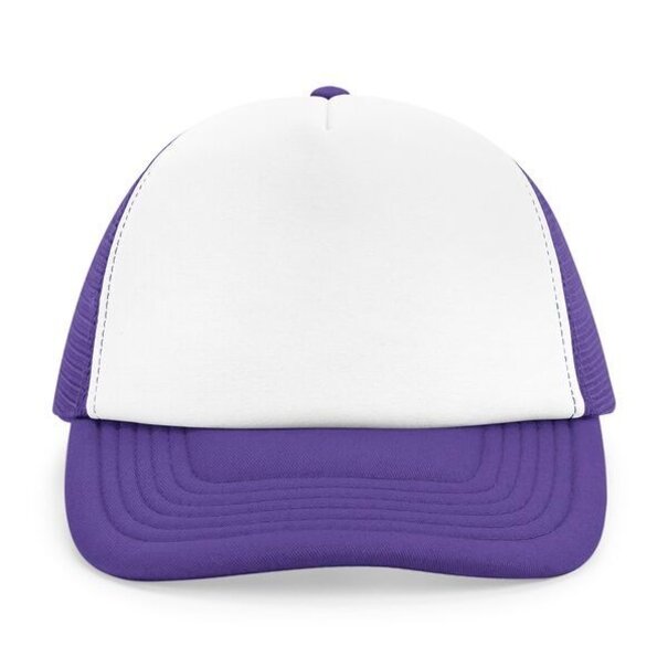 Beechfield | Vintage Trucker Cap - Purple & White