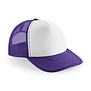 Vintage Trucker Cap - Purple & White