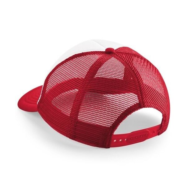 Beechfield | Vintage Trucker Cap - Red & White