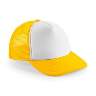 Vintage Trucker Cap - Sunflower & White
