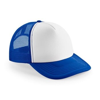 Beechfield | Vintage Trucker Cap - Royal Blue & White