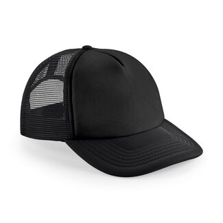 Beechfield | Vintage Trucker Cap - Black & Black