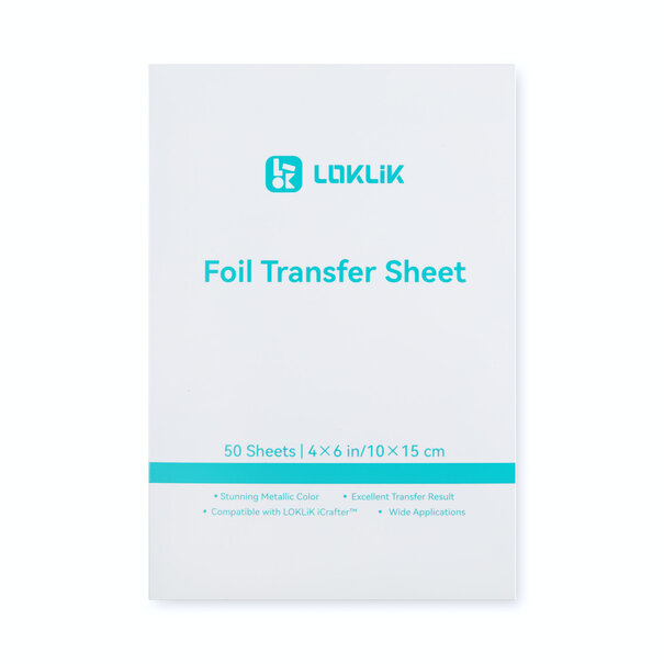 Loklik | Foil Transfer Sheets Gold - 50 pack