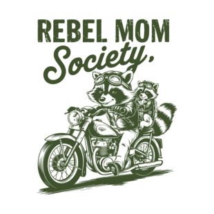 Textieltransfer DTF "Rebel Mom Society"
