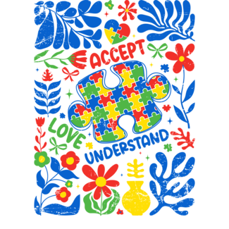 Feeërieke | Textieltransfer DTF "AUTI Vibes"