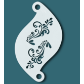 Face Paint Stencil FAIRY BLOOMING VINE