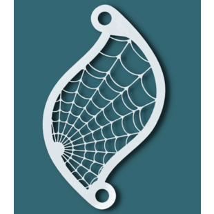 Face Paint Stencil SPIDERWEB