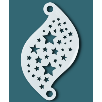 Superstar | Face Paint Stencil STARS