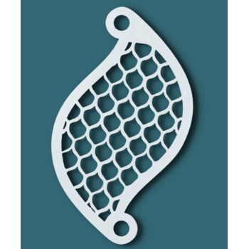 Superstar | Face Paint Stencil SCALES