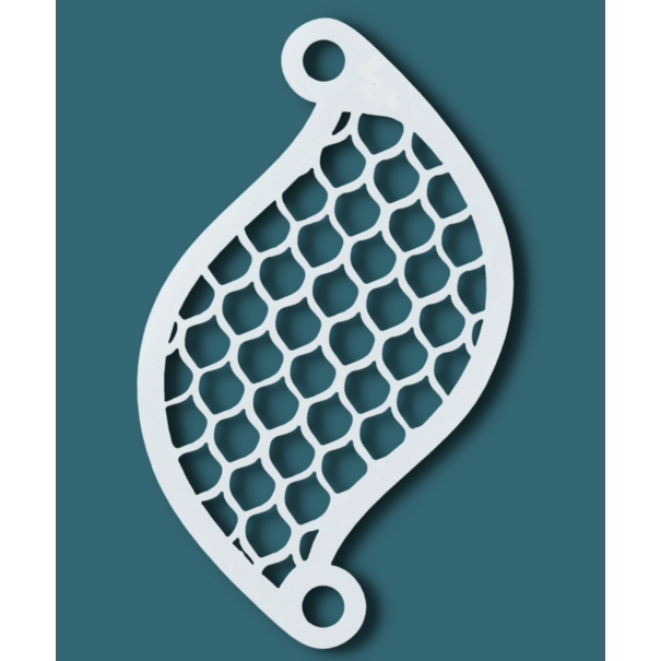 Superstar | Face Paint Stencil SCALES