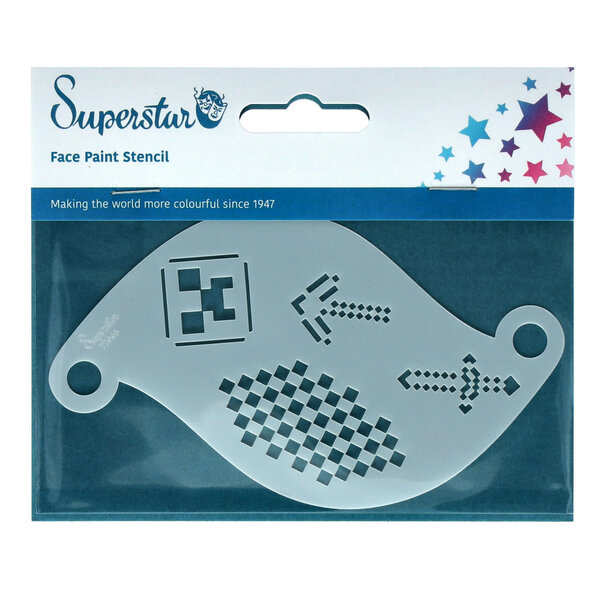 Superstar | Face paint Stencil MINEPIX