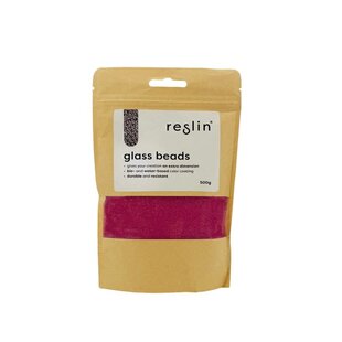 Reslin glass beads zakje 500g - Heather violet