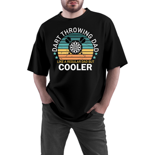 Textieltransfer DTF  "Dart Throwing Dad"