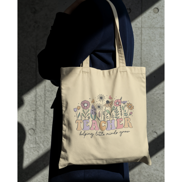Feeërieke | Textieltransfer DTF "Teacher helping little minds grow"