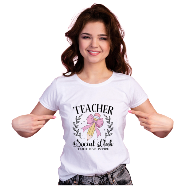 Feeërieke | Textieltransfer DTF "Teacher Social Club"