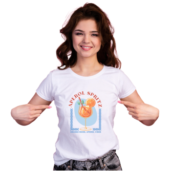 Feeërieke | Textieltransfer DTF "Aperol Spritz"